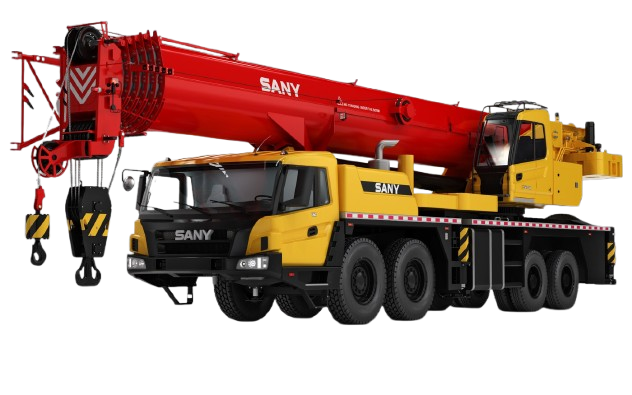 75T SANY Tyre Mounted Crane