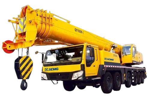100T XCMG Tyre Mounted Crane