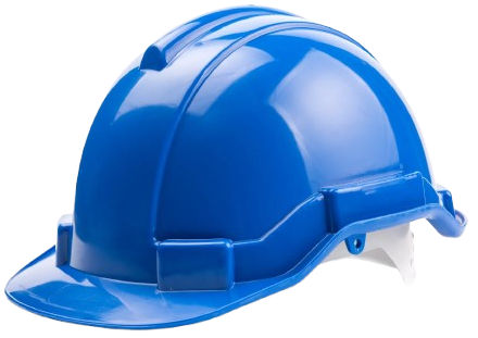 Blue Safety Helmet – Electrician & Technicians